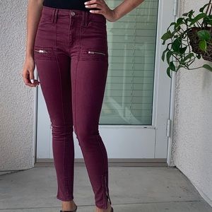 Abercrombie & Fitch high rise jeans